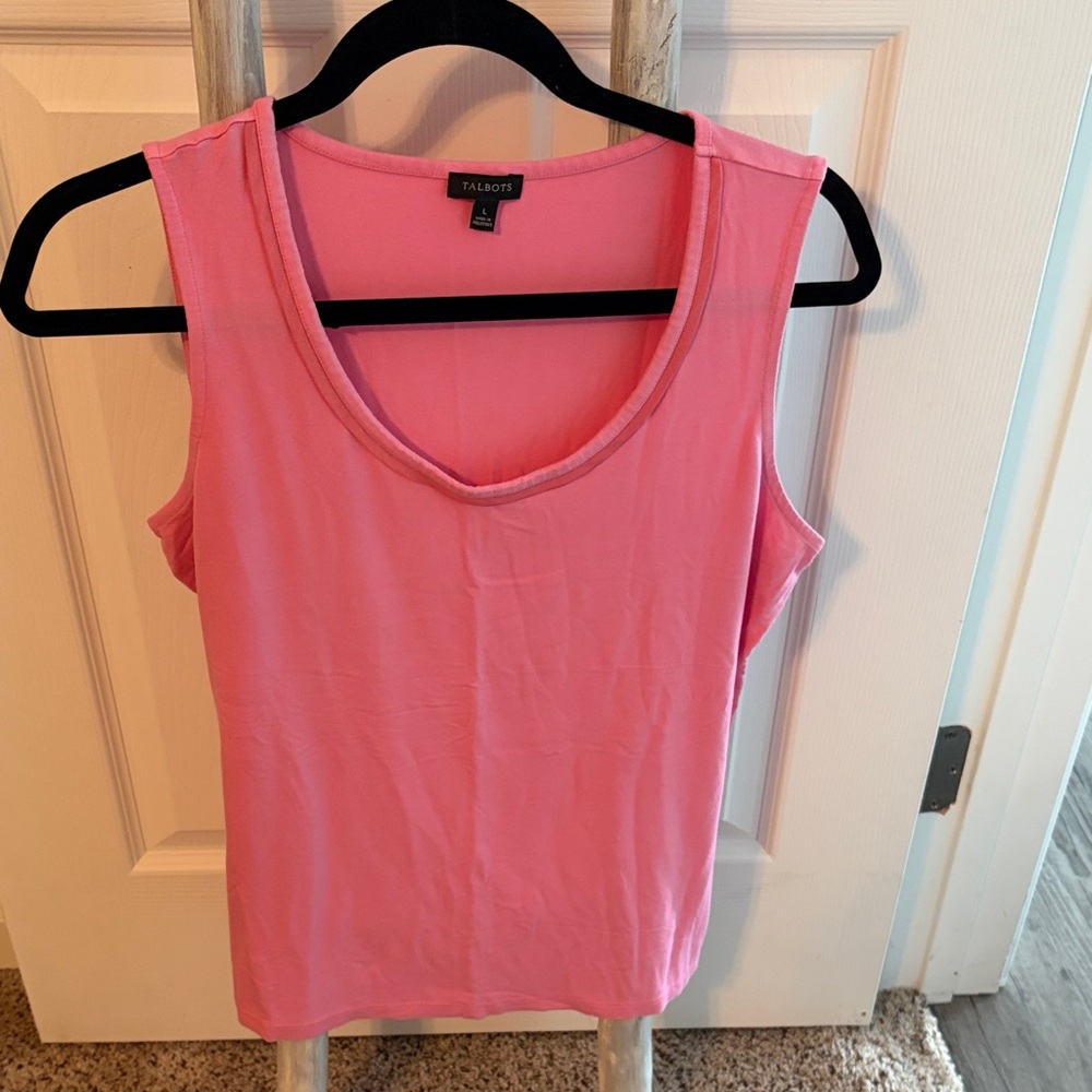 Talbots Vibrant Pink Tank Top